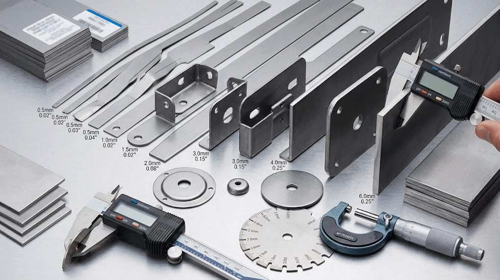 Material Thickness for Metal Stamping Parts