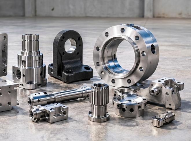 cnc machining for heavy machinery parts