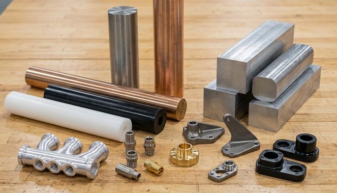 cnc machining materials lead time factor